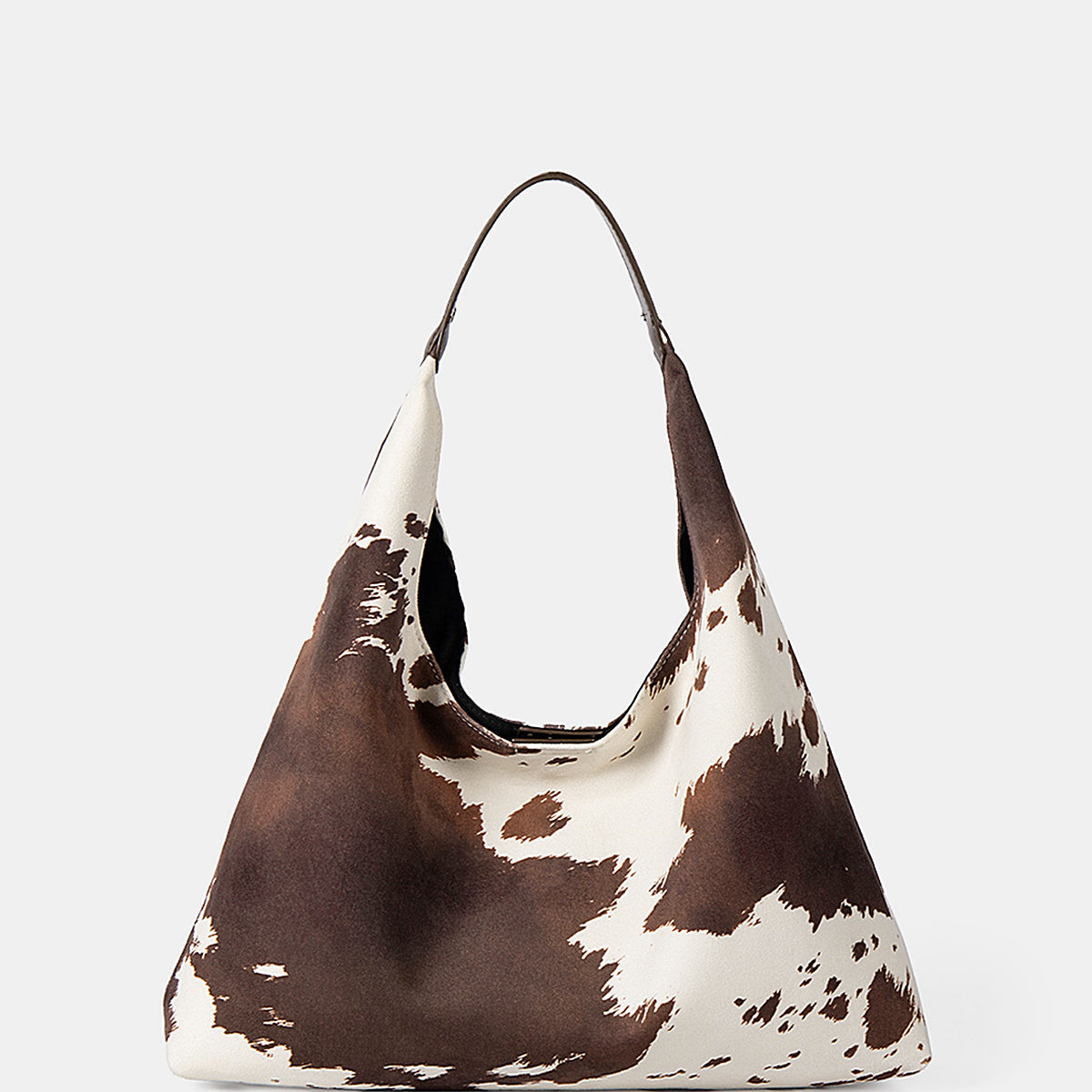 Torba hobo w krowie łaty