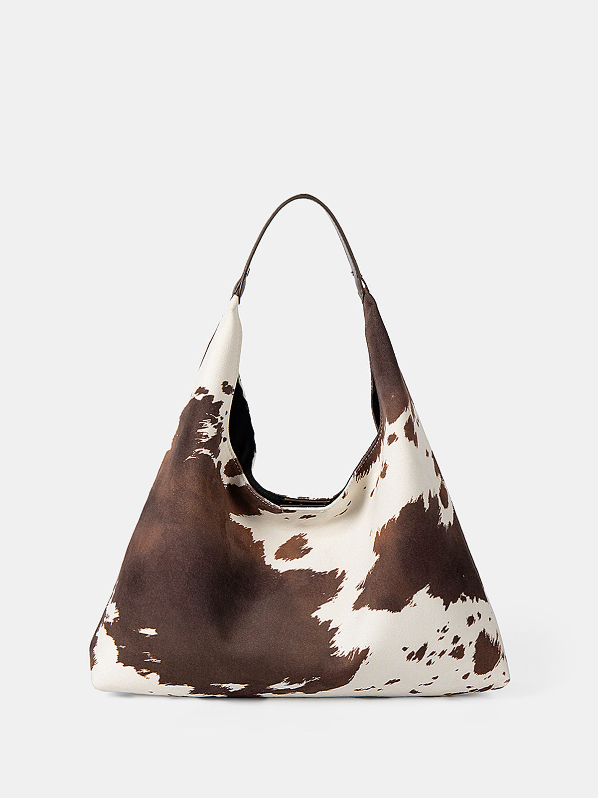 Torba hobo w krowie łaty