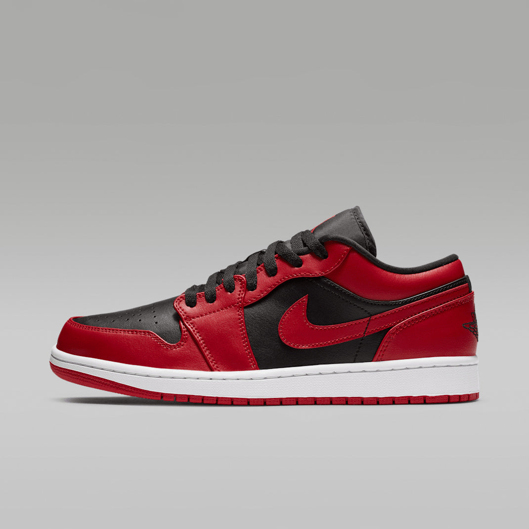 Air Jordan 1 Low 553558-606 Czarny-Czerwony