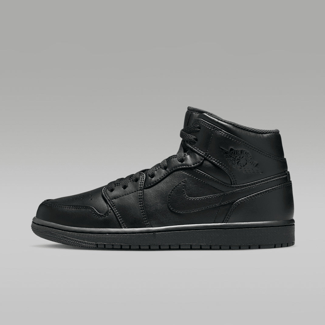 Air Jordan 1 Mid 554724-093 Czarny