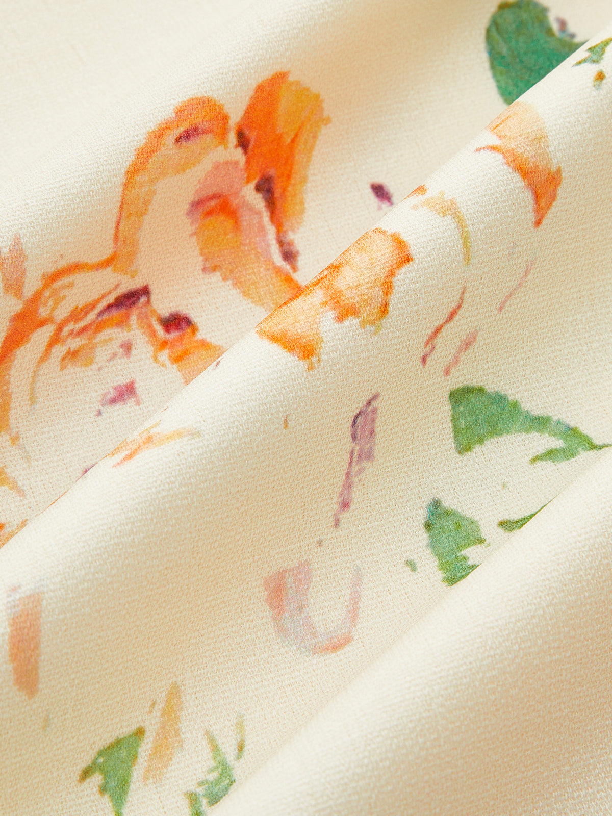 Sukienka bez rękawów z kwiatowym wzorem i wiązaniem na plecach