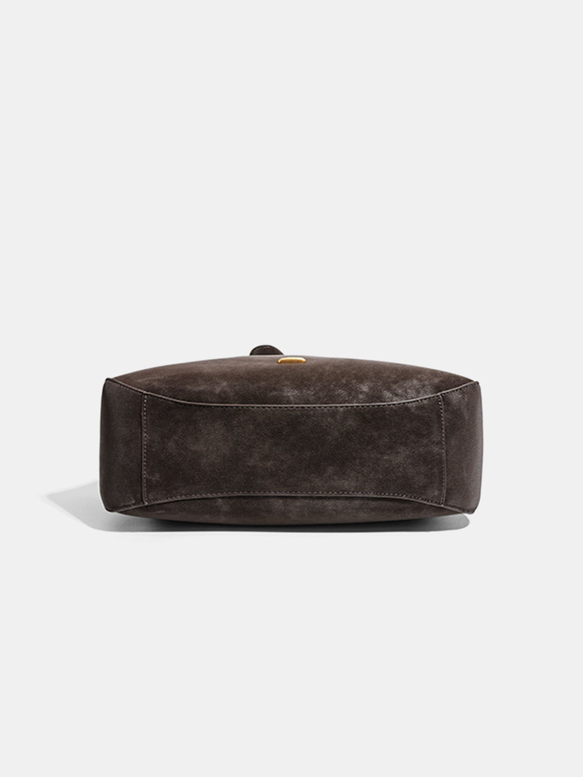 Duża torba hobo z imitacji zamszu