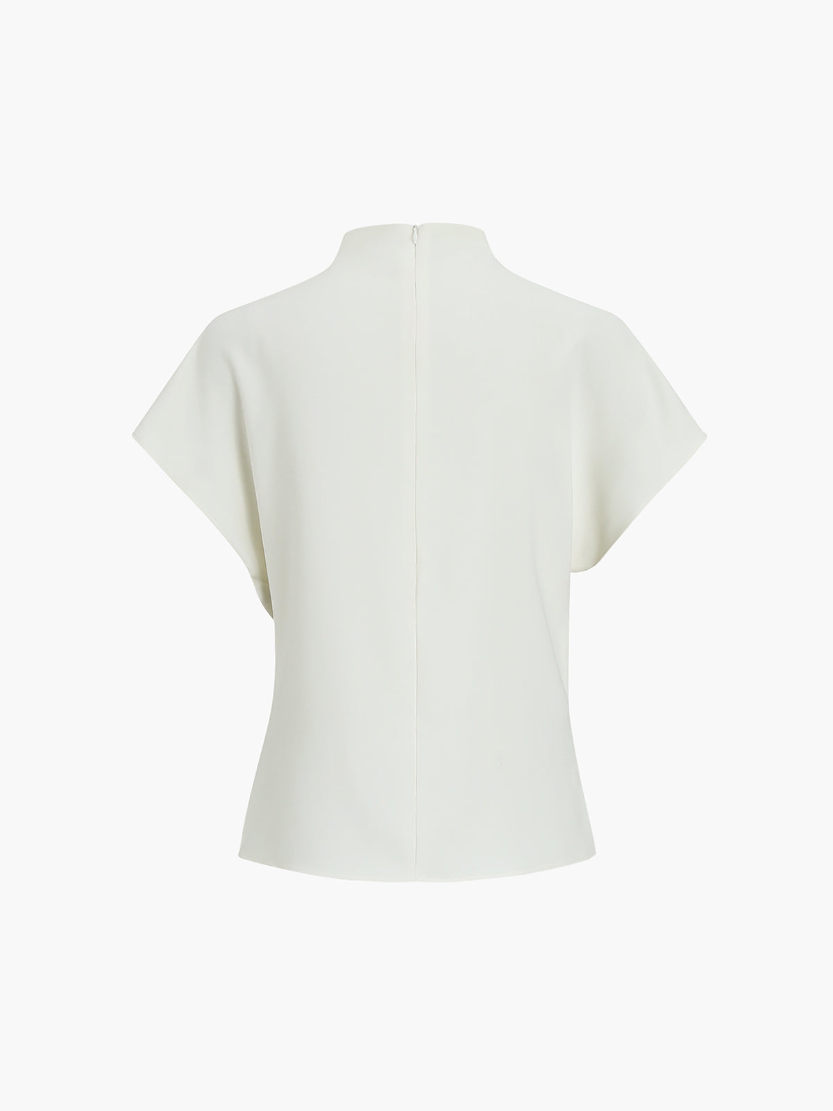 Minimalistyczna bluzka z krótkim rękawem