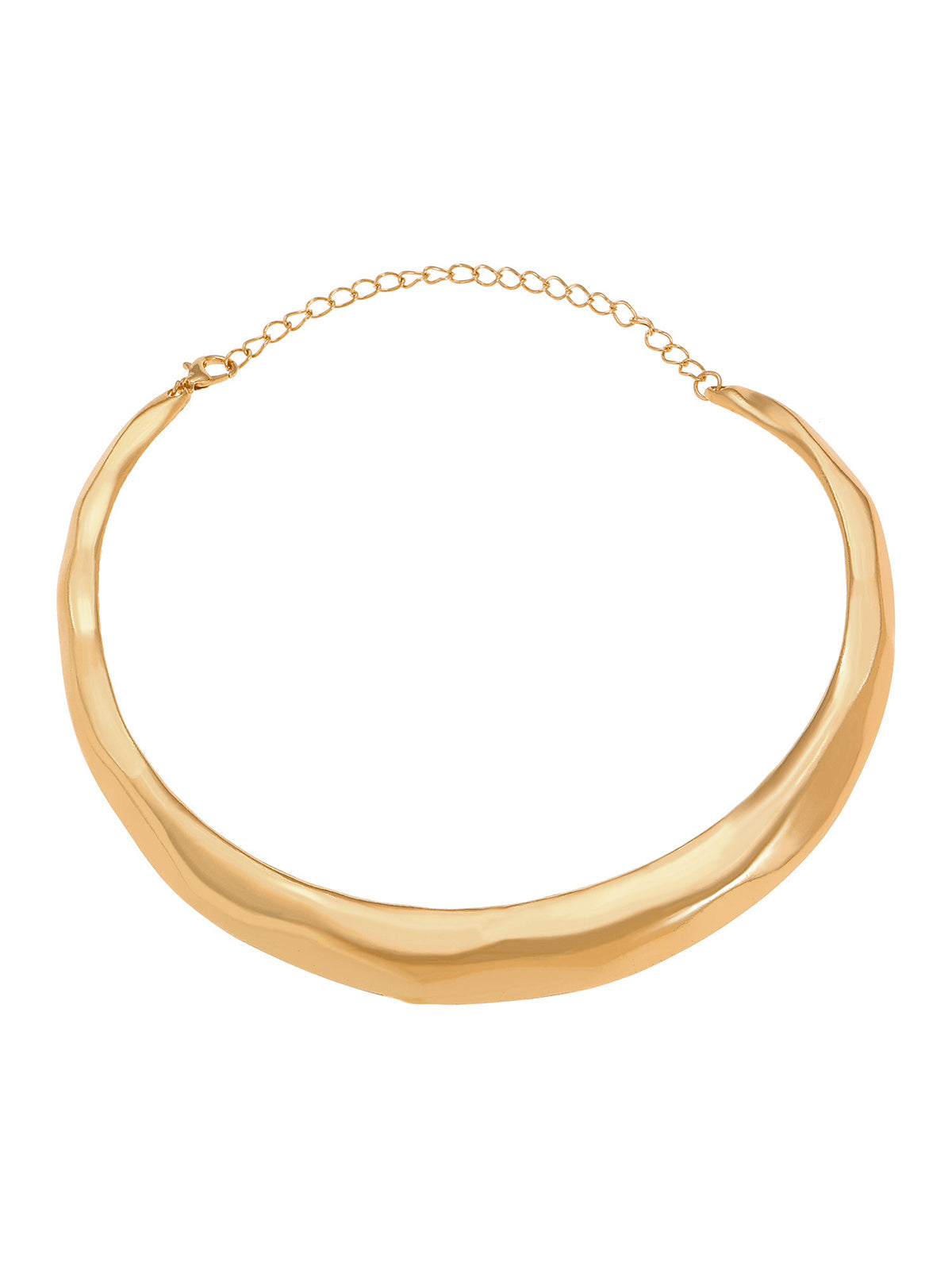 Marszczony naszyjnik typu choker