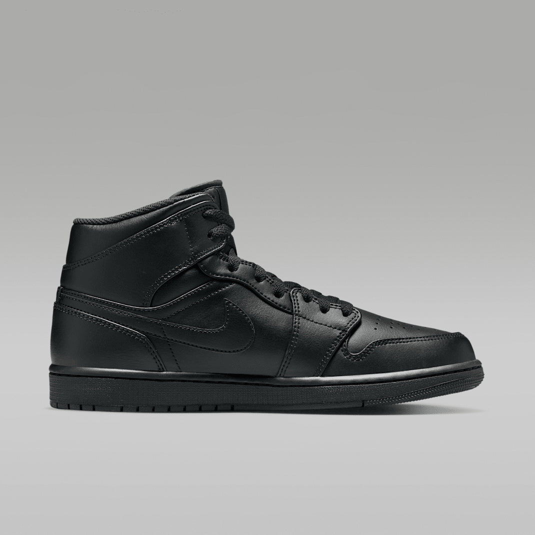 Air Jordan 1 Mid 554724-093 Czarny