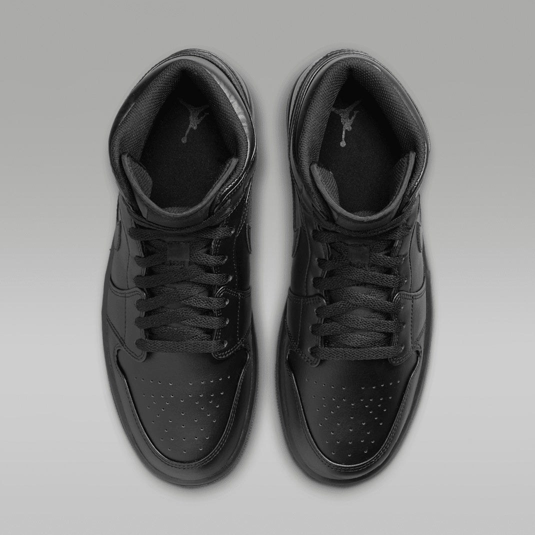 Air Jordan 1 Mid 554724-093 Czarny