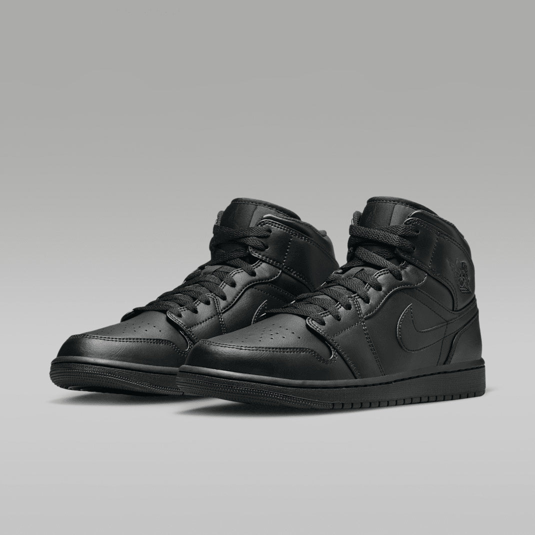 Air Jordan 1 Mid 554724-093 Czarny