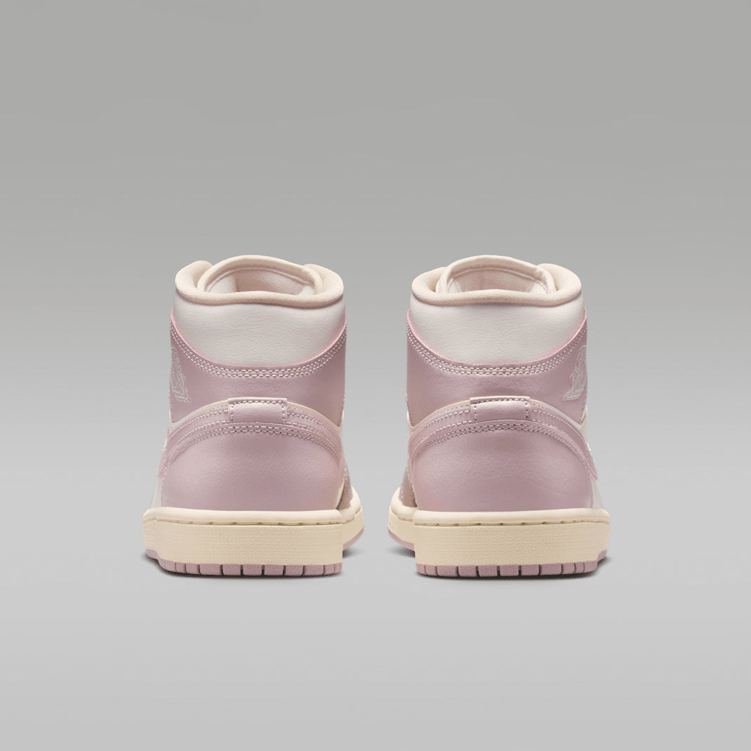 Air Jordan 1 Mid BQ6472-122 Różowy-Biały-Szary