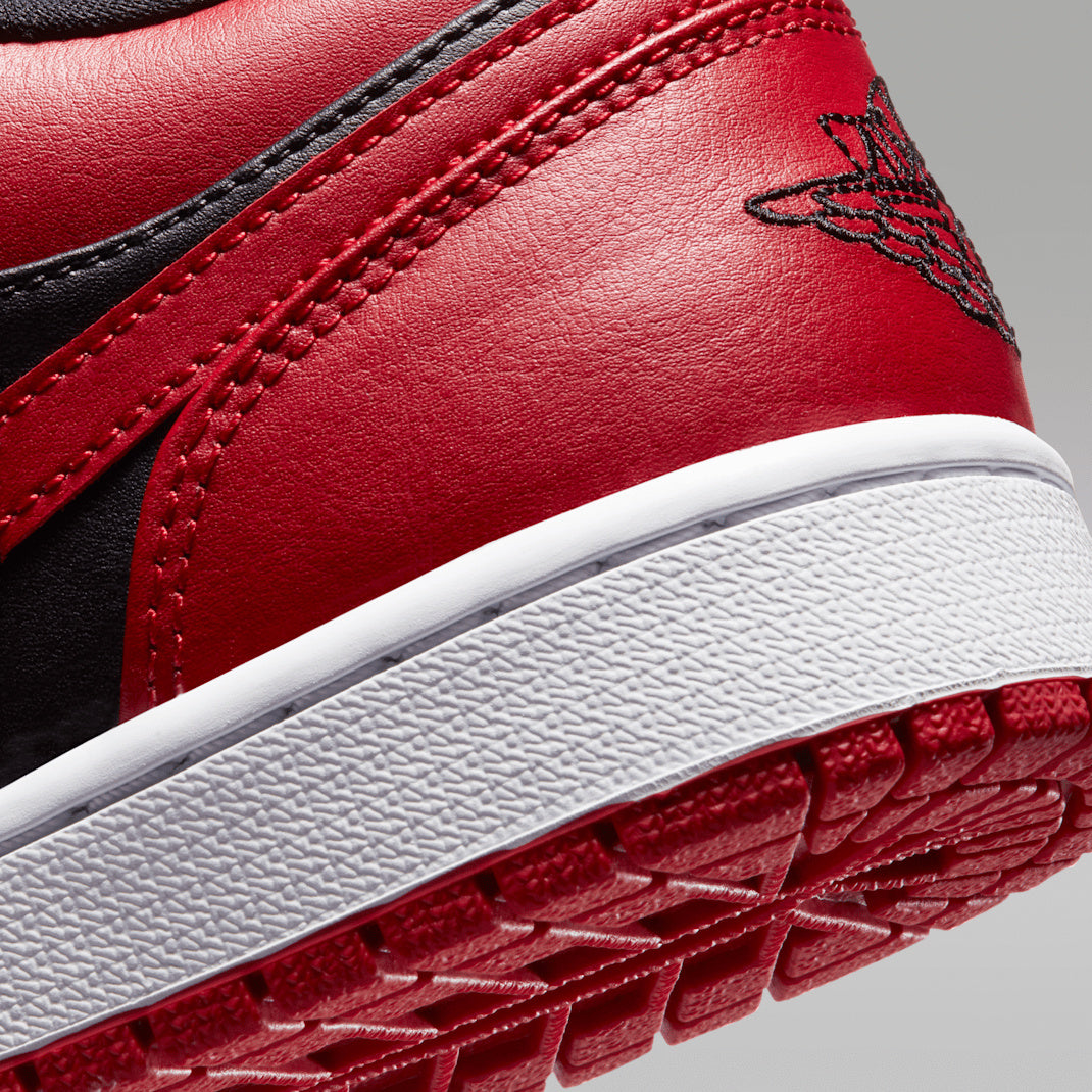 Air Jordan 1 Low 553558-606 Czarny-Czerwony