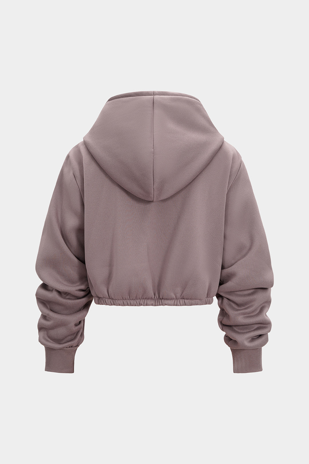 Bluza damska z kapturem krótki fason casual