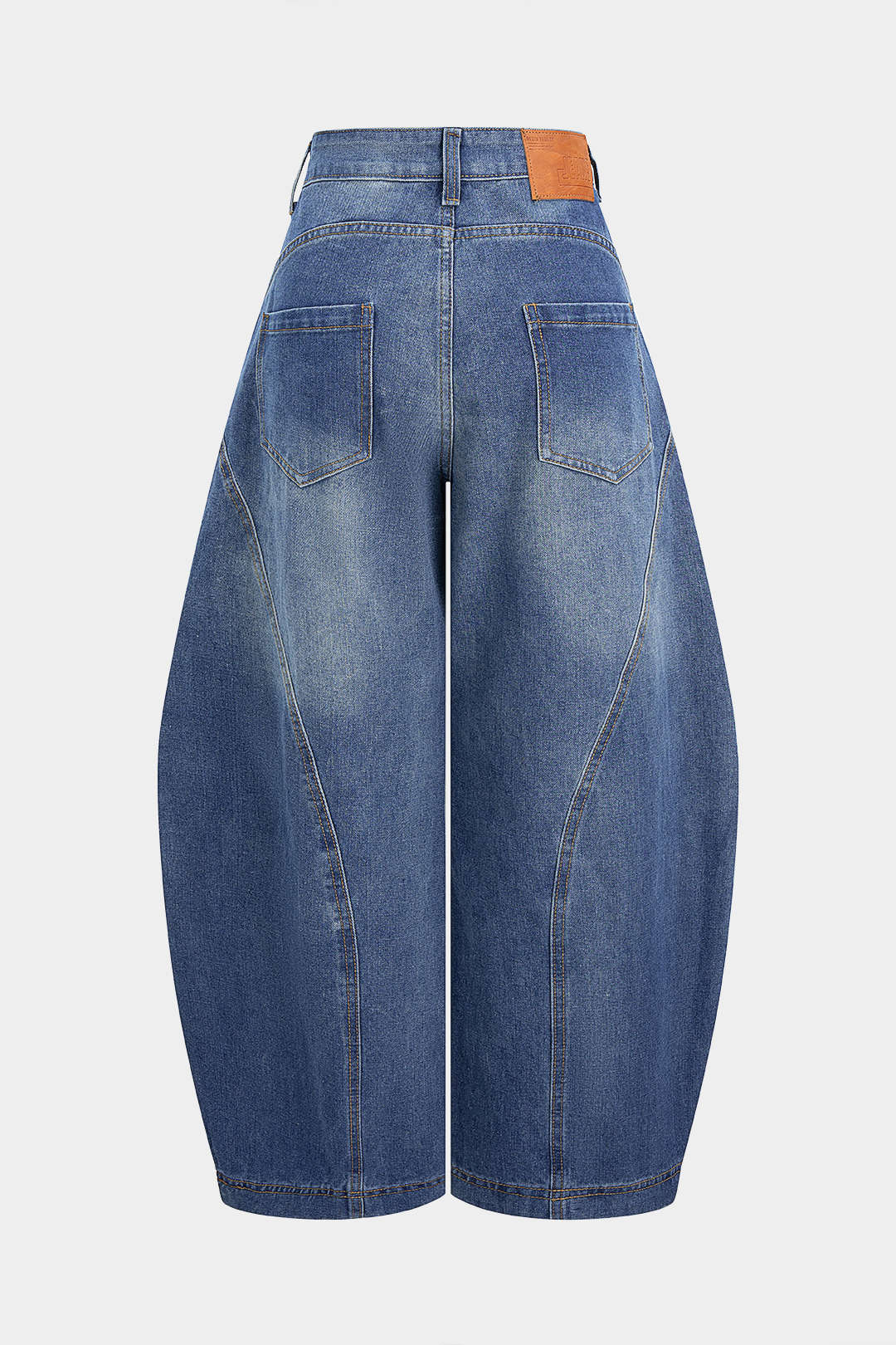 Jeansy damskie szerokie z wysokim stanem