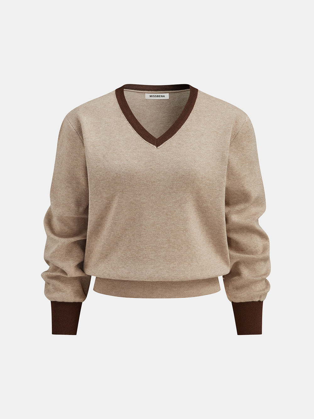 Komplet sweter i spódnica z guzikami