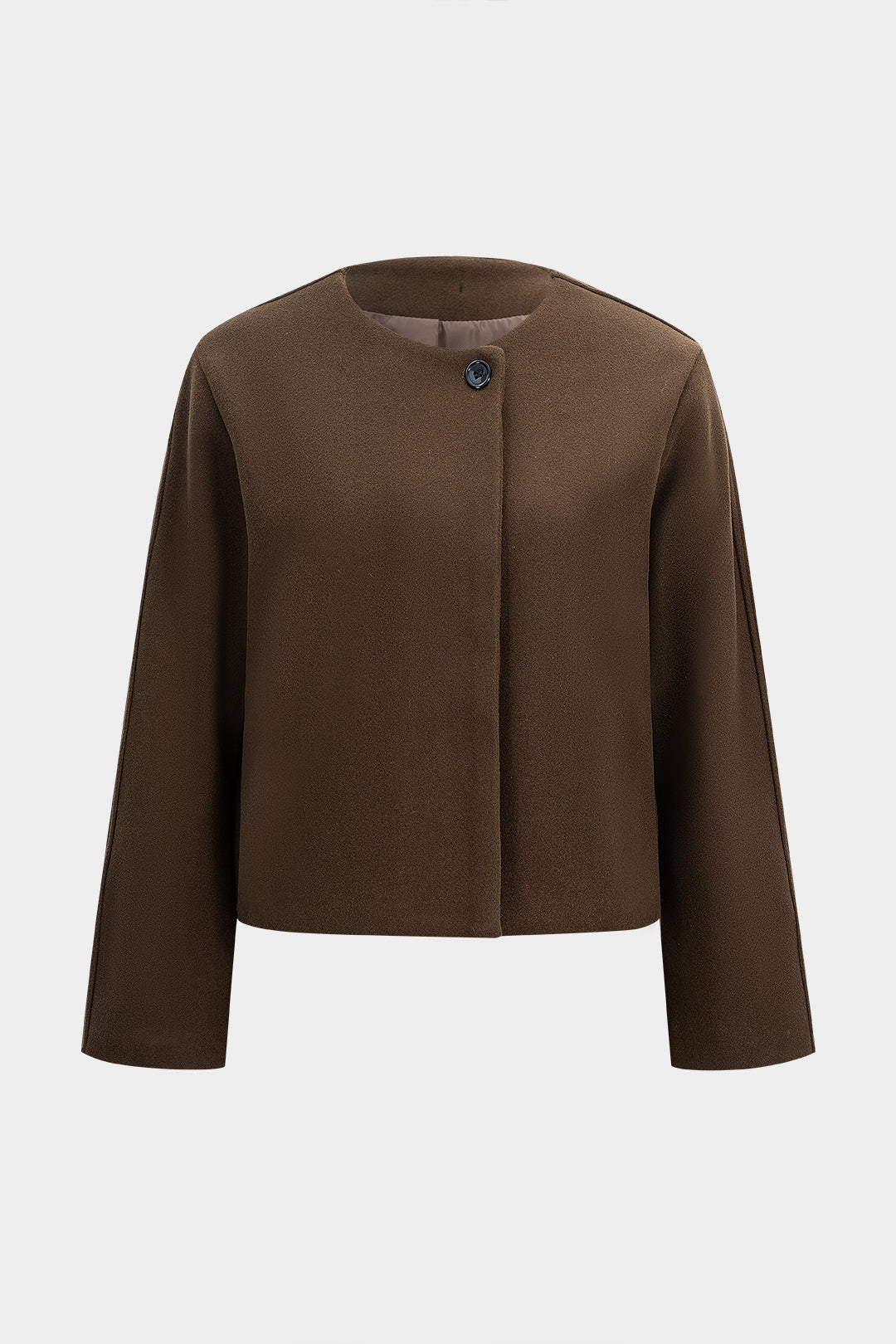 Kurtka damska krótka z jednym guzikiem