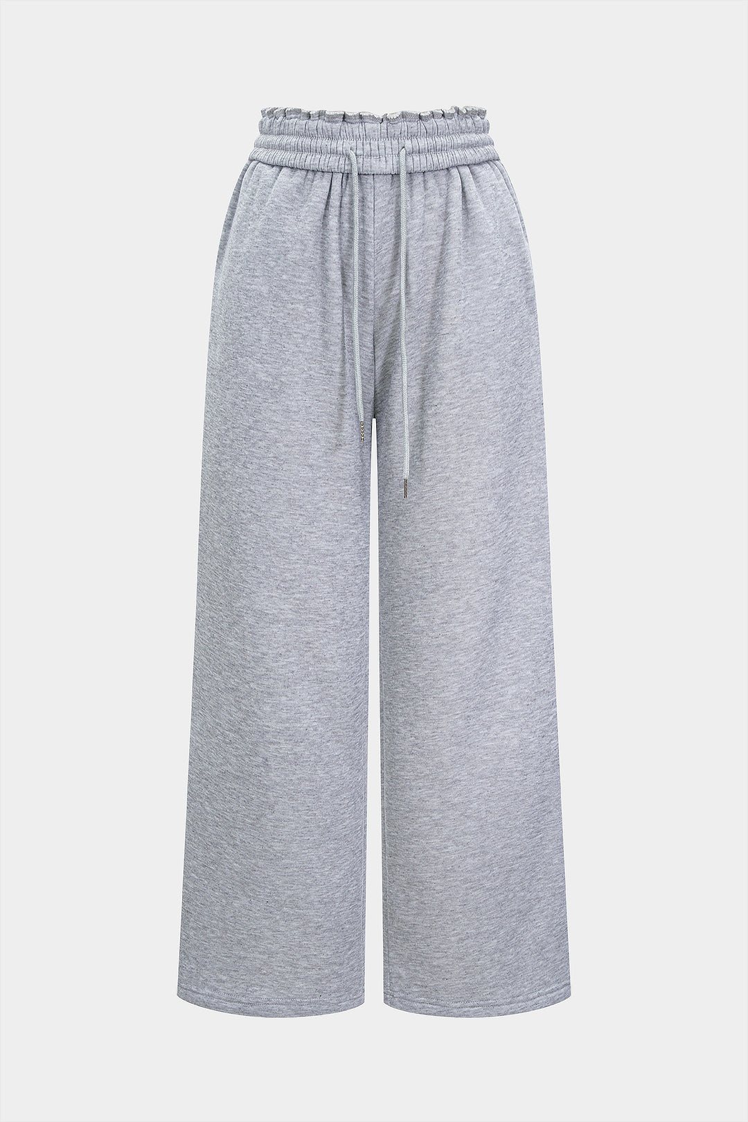 Spodnie damskie z szerokimi nogawkami casual