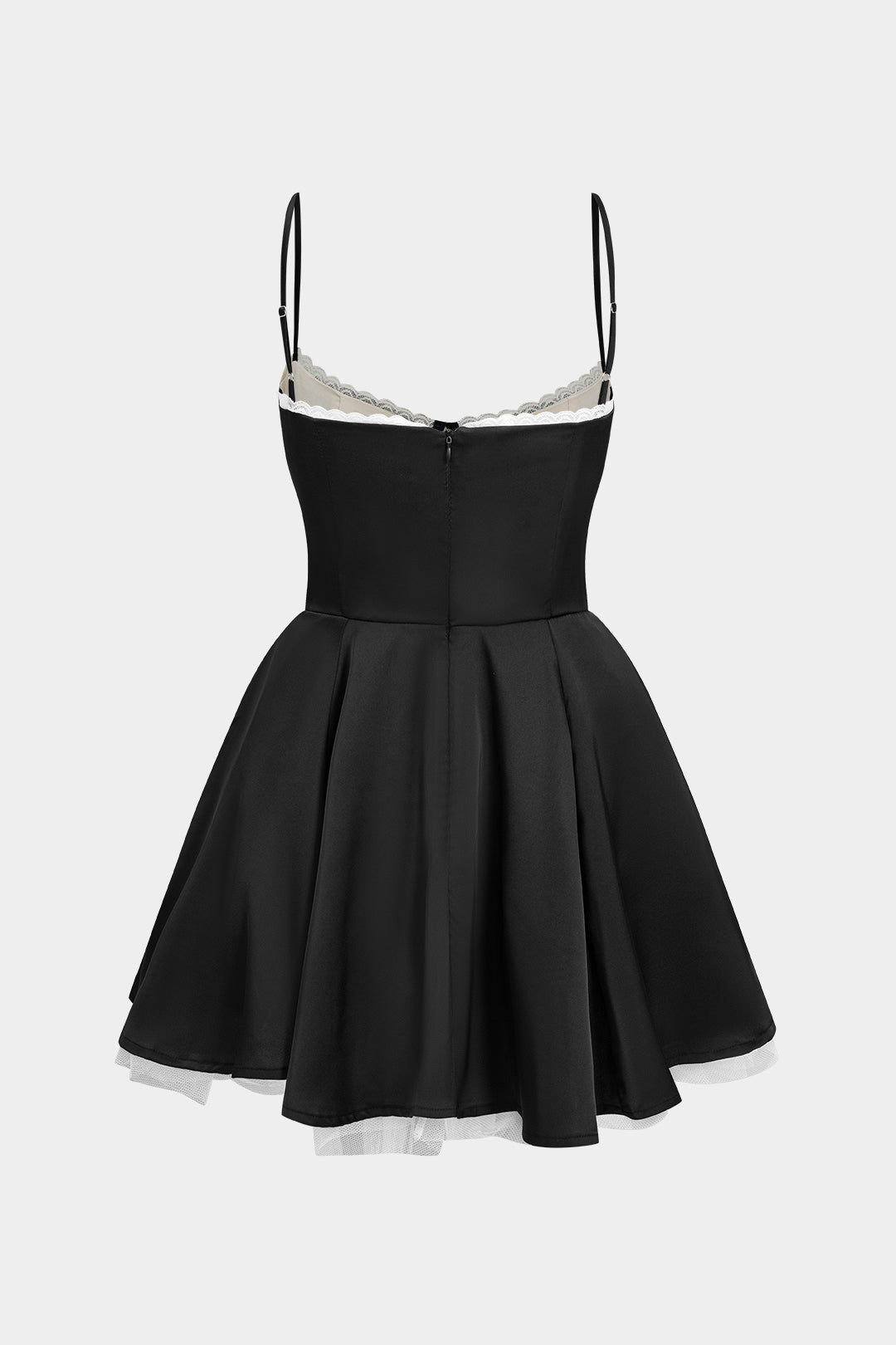 Sukienka koktajlowa z rozkloszowanym dołem