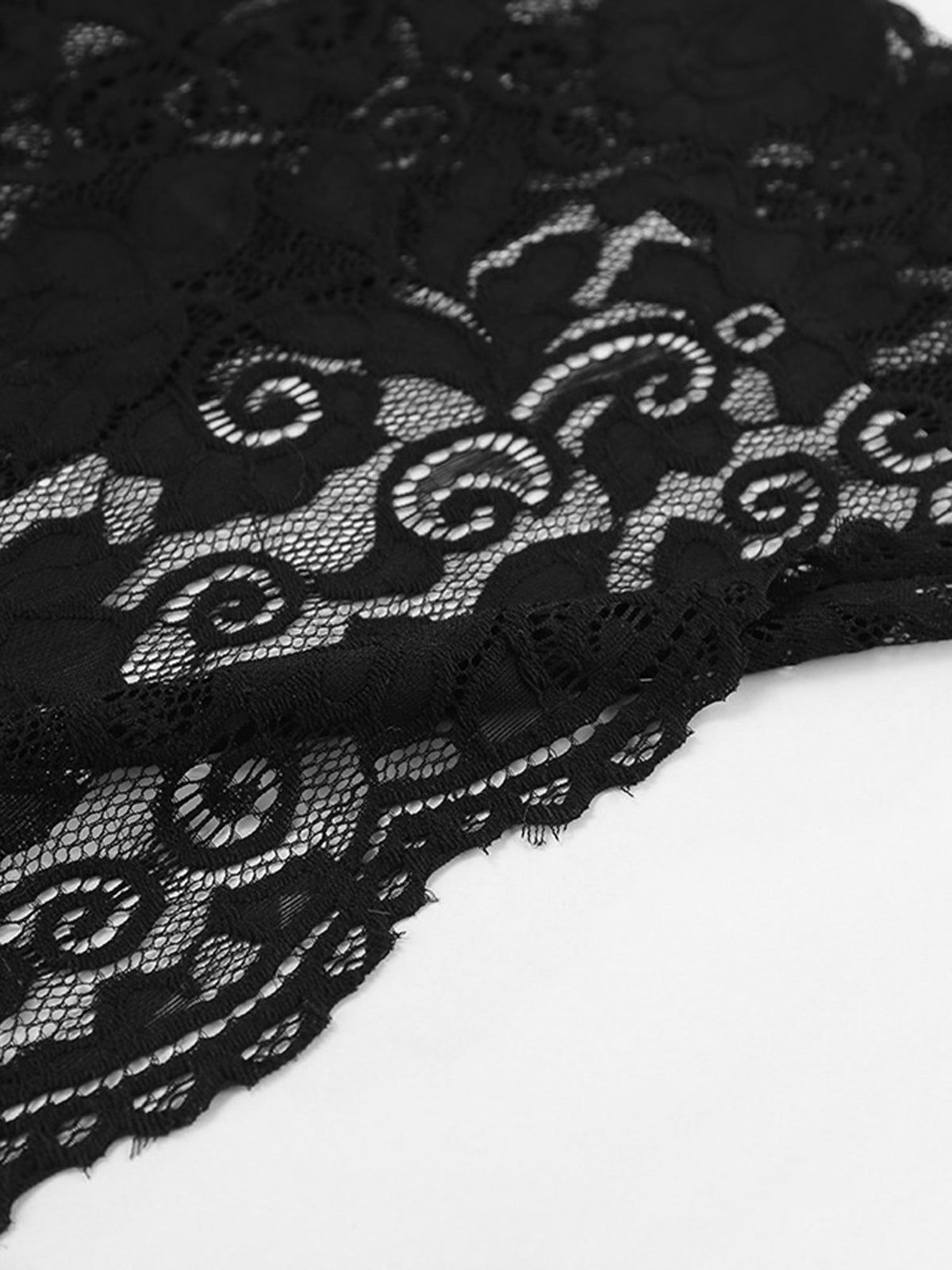 Sukienka wieczorowa z długim rękawem koronkowa