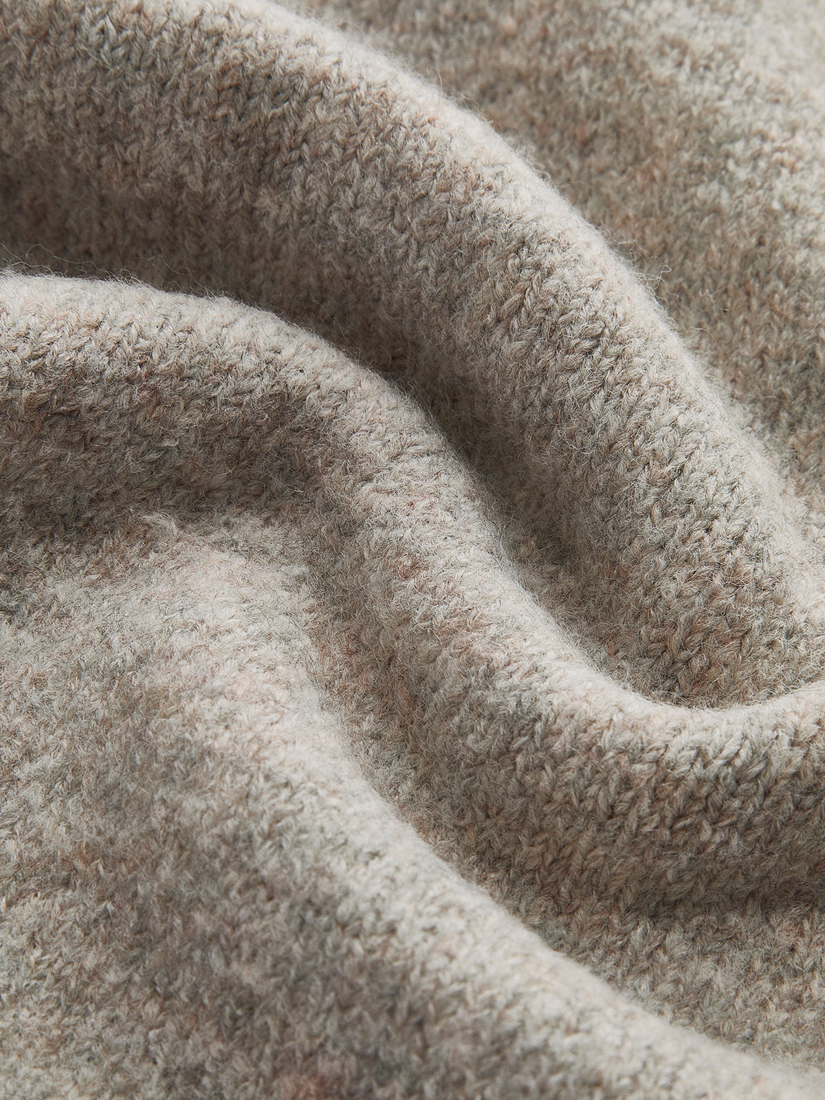 Sweter damski oversize z długim rękawem