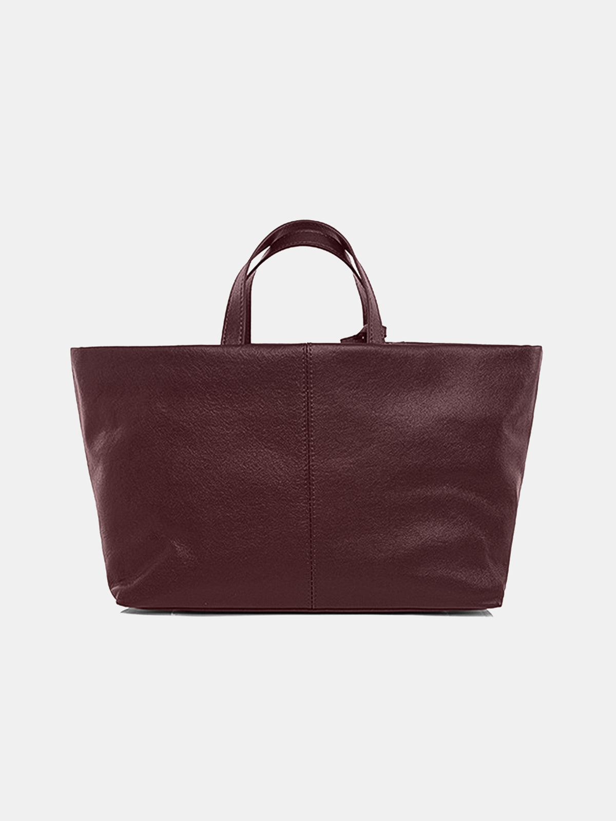 Torebka shopper z długimi uchwytami i zawieszką